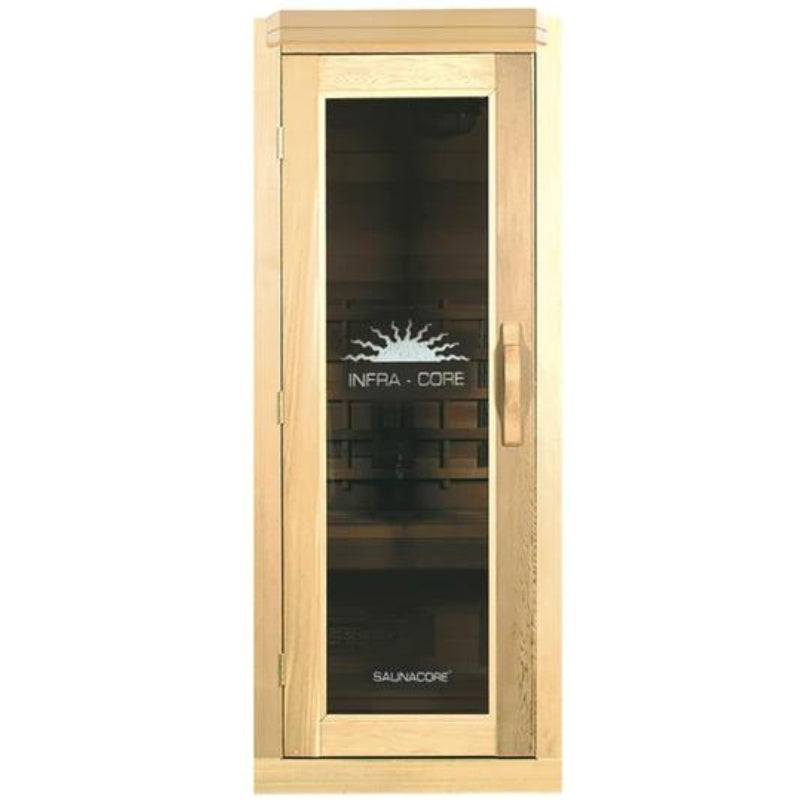 Saunacore Infracore Premium Series Infrared Sauna 1 Person (PR 3X3) - The Bio Recovery Hub